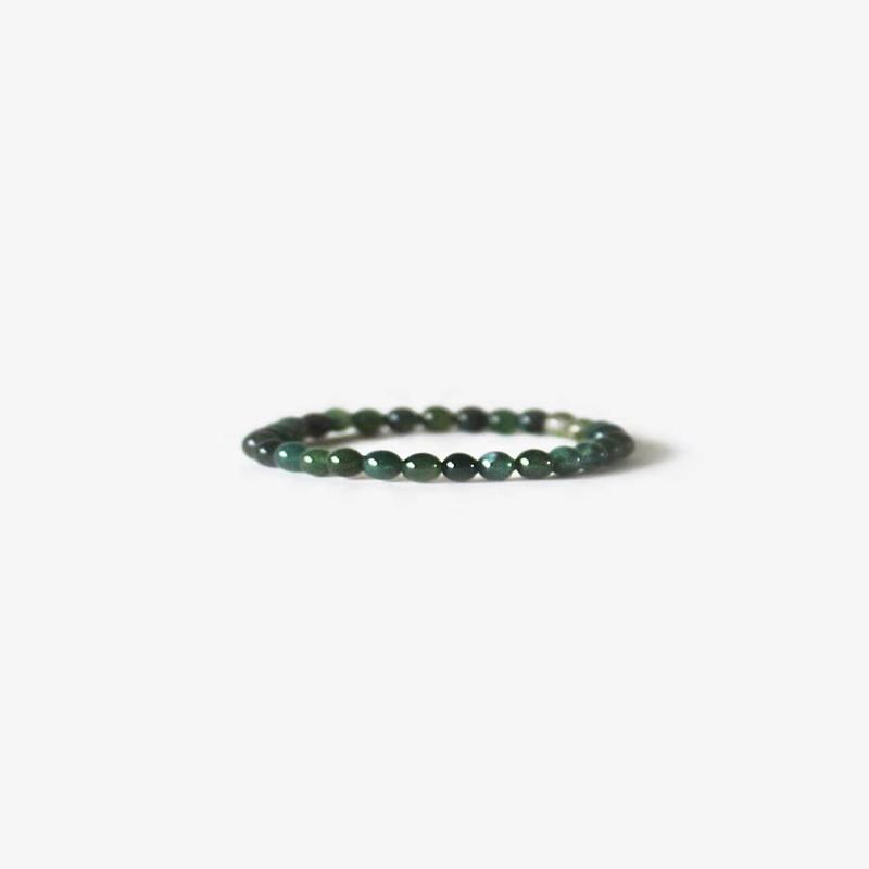 Earth Bracelet - Green Agate
