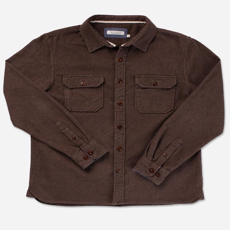 Flannel - Utility Shirt - Cedar