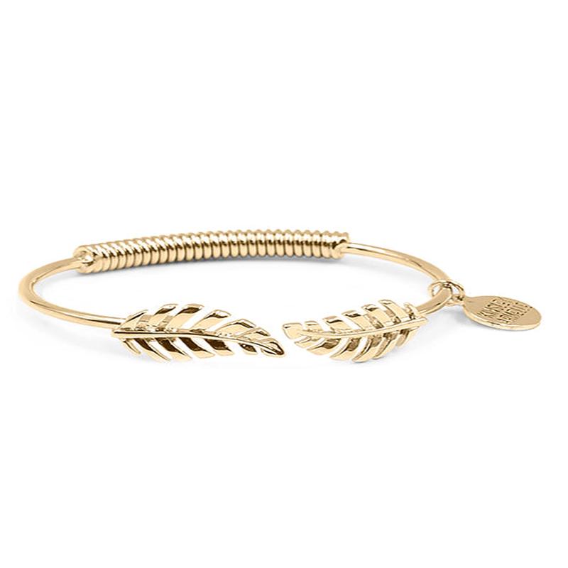 Gold Laurel Leaf Bracelet