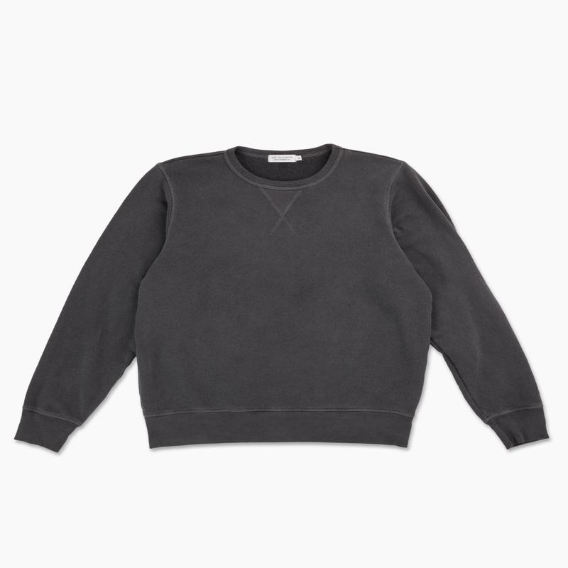 Vintage Crewneck Sweatshirt- Triblend Terry -Carbon