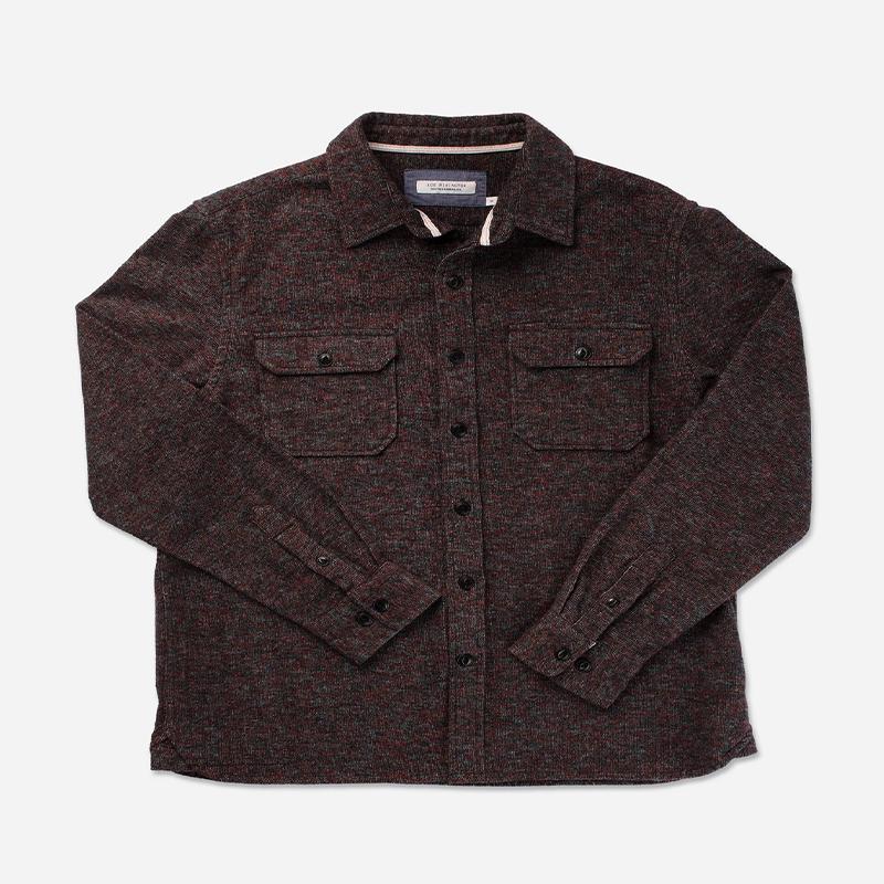 Short H1 - Winter Flannel - Utility Shirt - Cedar