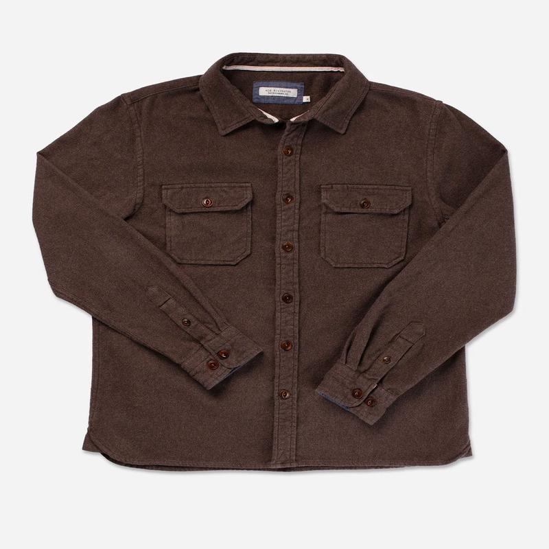 Tall H3 - Winter Flannel - Utility Shirt - Cedar
