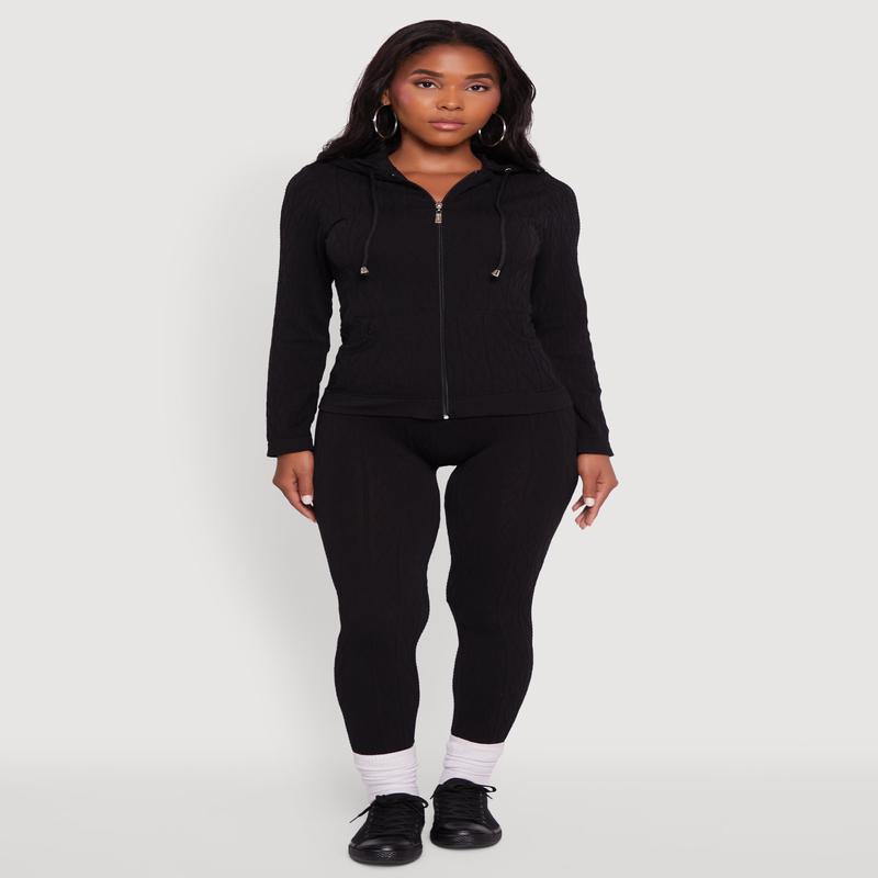 Seamless Geometric Patterned Leggings