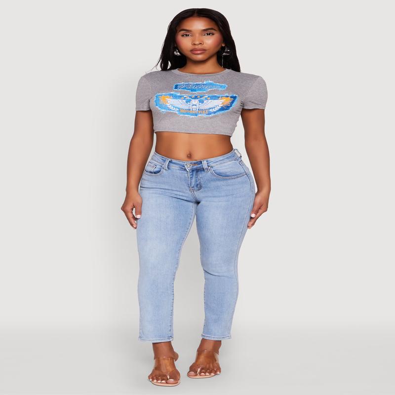 WAX Slim Straight Jeans