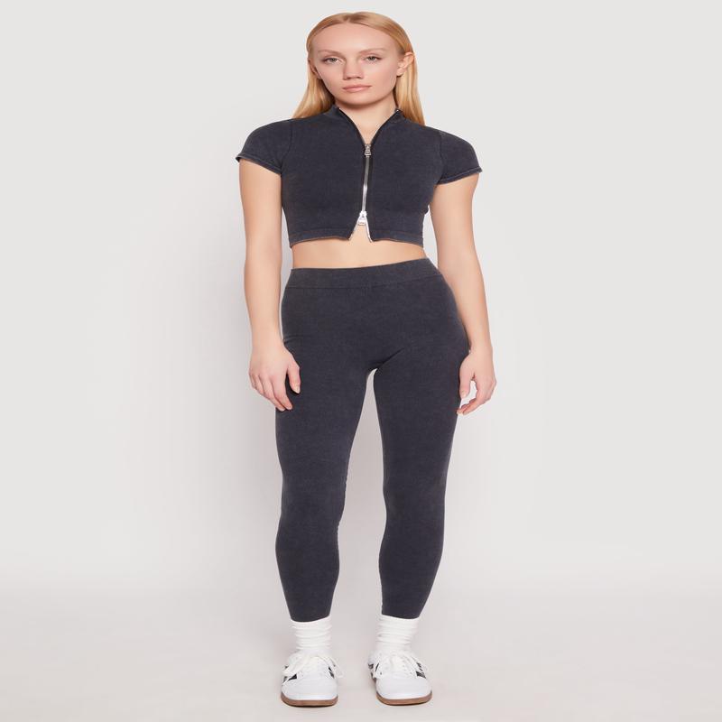 Seamless Mineral Wash Leggings