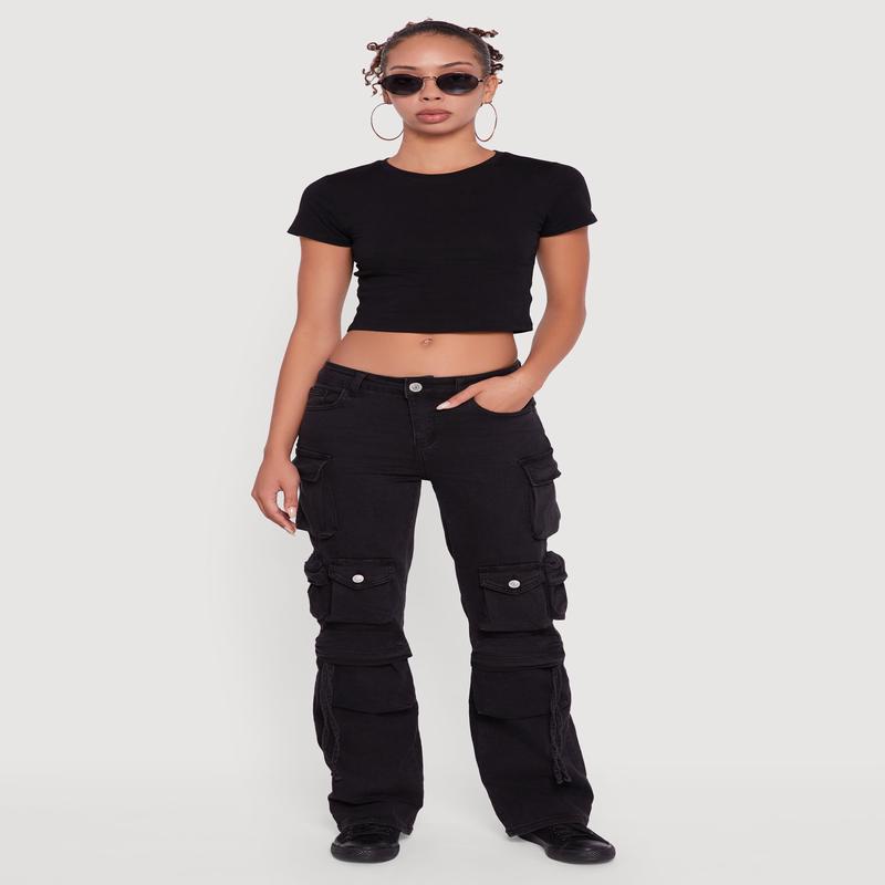 VIP Slim Leg Utility Jeans