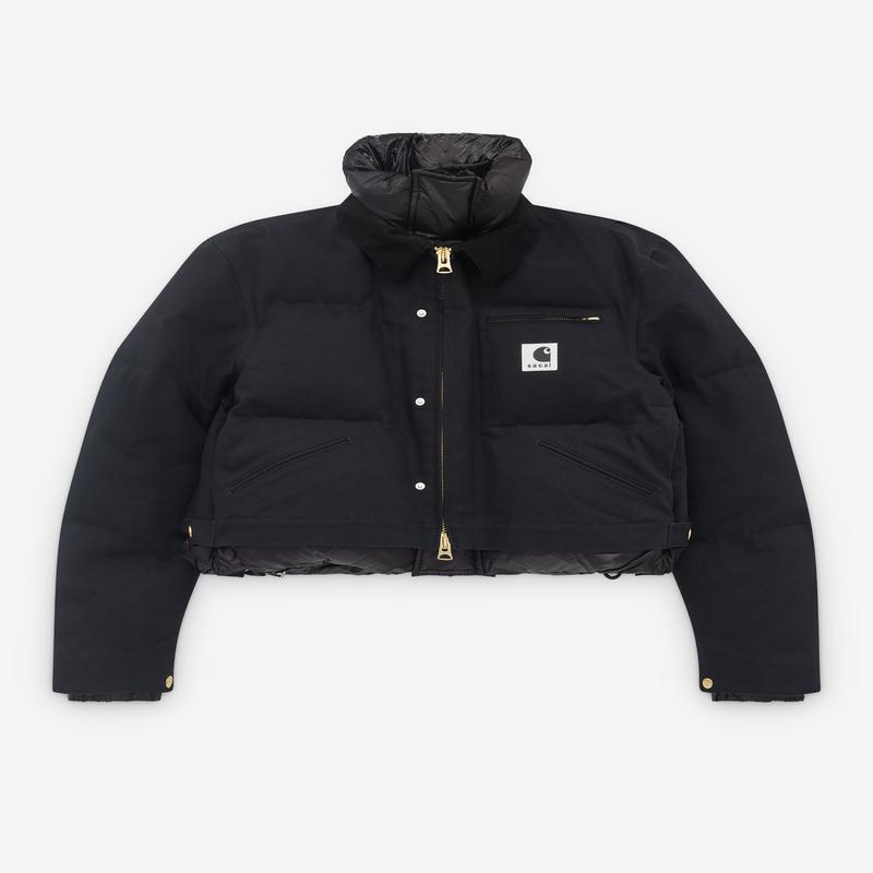 Sacai - Women's Carhartt WIP Canvas Puffer Jacket - (Black)