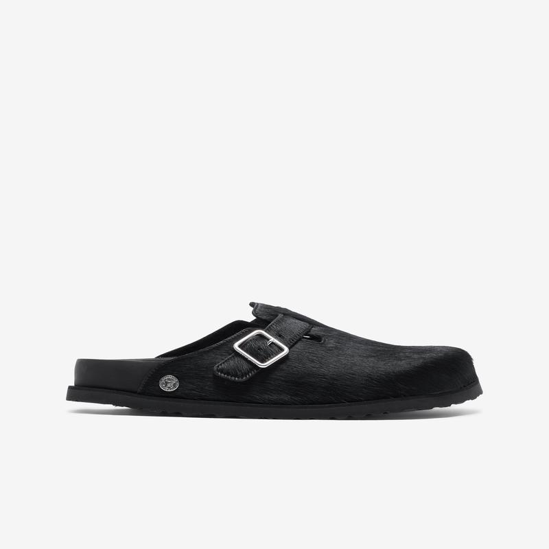 Birkenstock 1774 - Men's Boston Pony Hair - (Black)