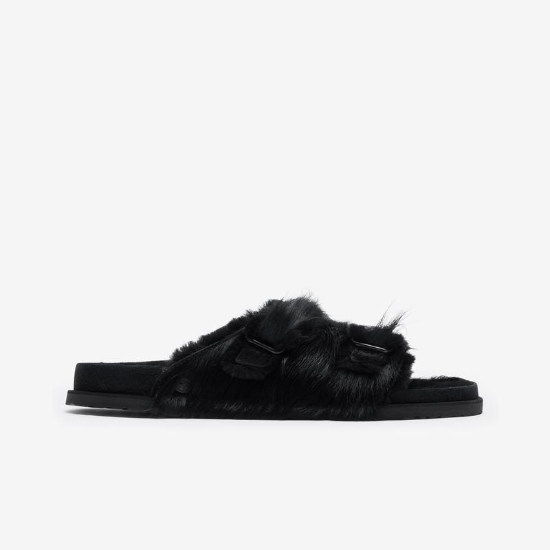 Birkenstock 1774 - Men's Zurich Pony Shearling - (Black)