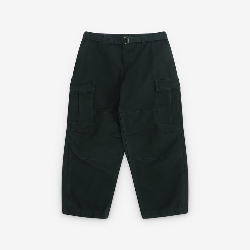 Sacai - Men's Carhartt WIP Canvas Cargo Pants - (Dark Green)