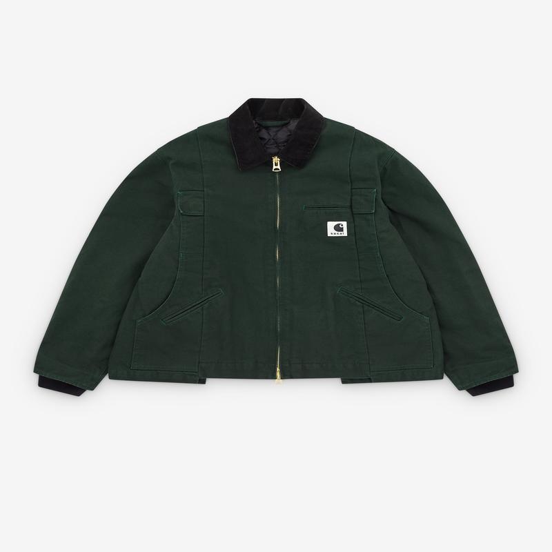Sacai - Men's Carhartt WIP Canvas Jacket - (Dark Green)