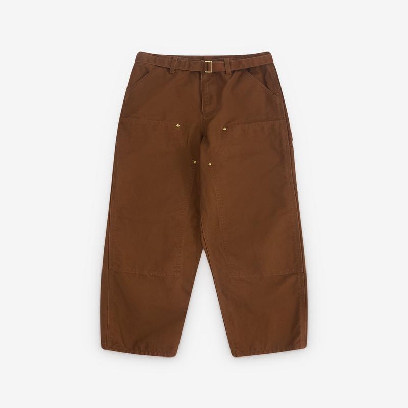 Sacai - Men's Carhartt WIP Canvas Work Pants - (Brown)