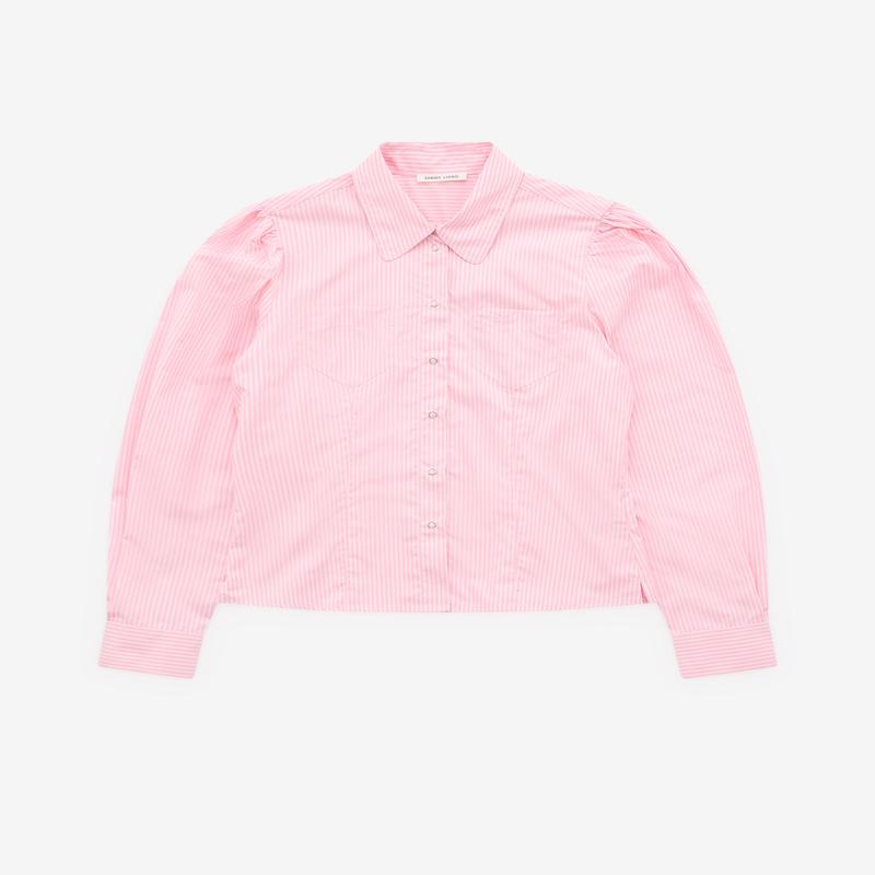 Sandy Liang - Womens Baela Top - (Pink)
