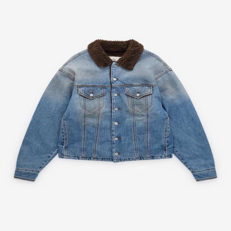 Erl - Breakwater Wash Denim Jacket - (Blue)