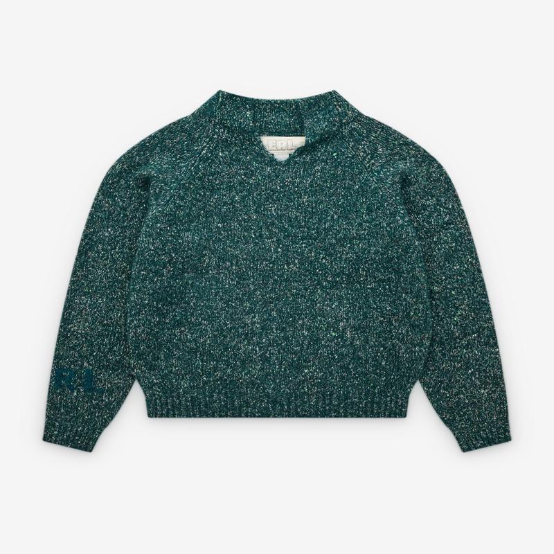 Erl - Wool Blend Sweatshirt - (Dark Green)