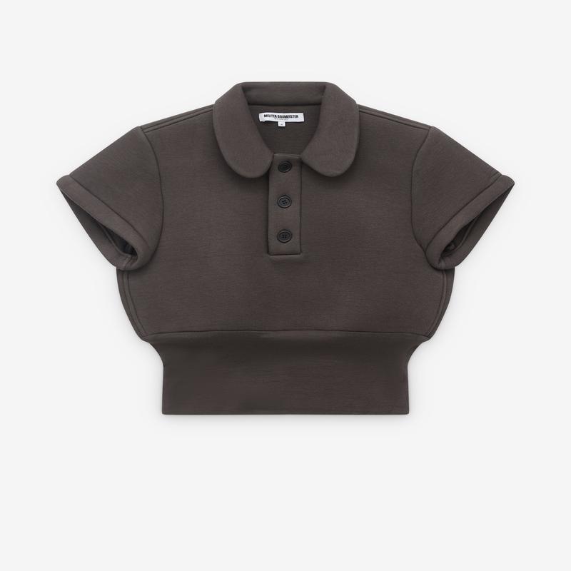 Melitta Baumeister - Women's Foamy Polo - (Warm Grey)