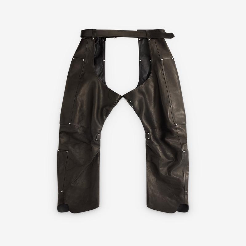 Rick Owens - Womens Leather Belt - (Black)