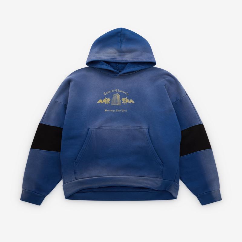 Willy Chavarria - Men's Casa De Chavarria Hoodie - (Prussian)