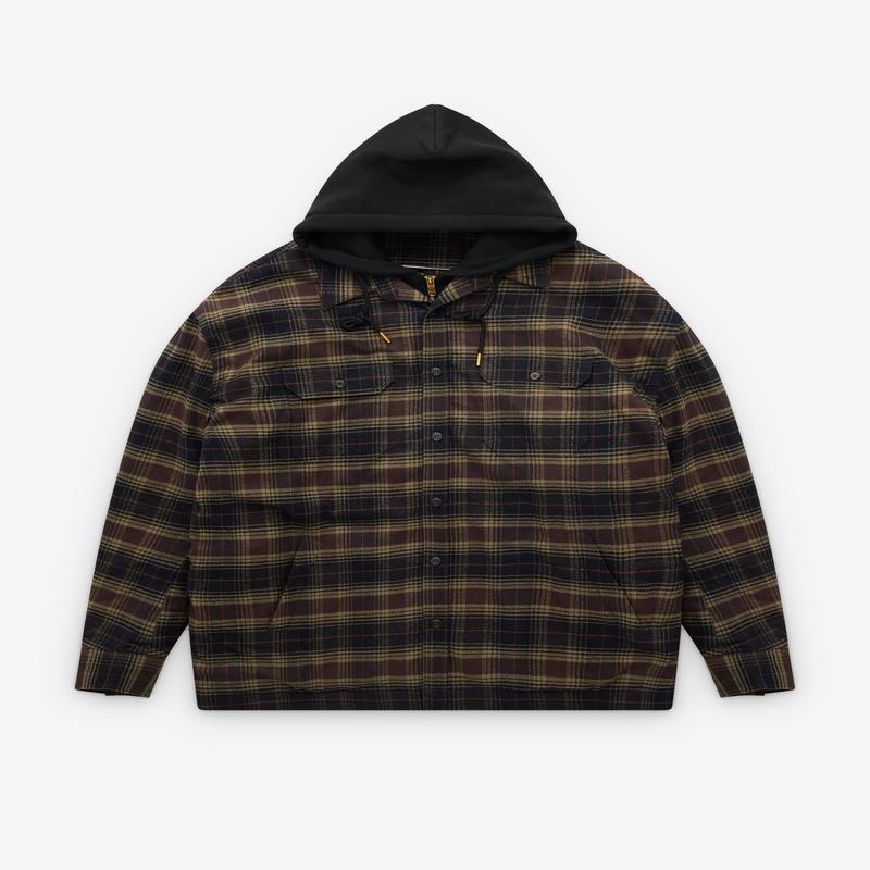 Willy Chavarria - Men's Ganadero Overshirt - (Olive)