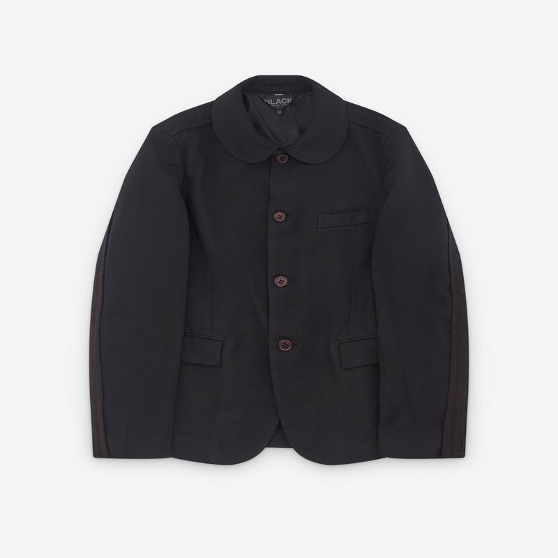 Black Comme des Garons - Round Collar Blazer - (Black)