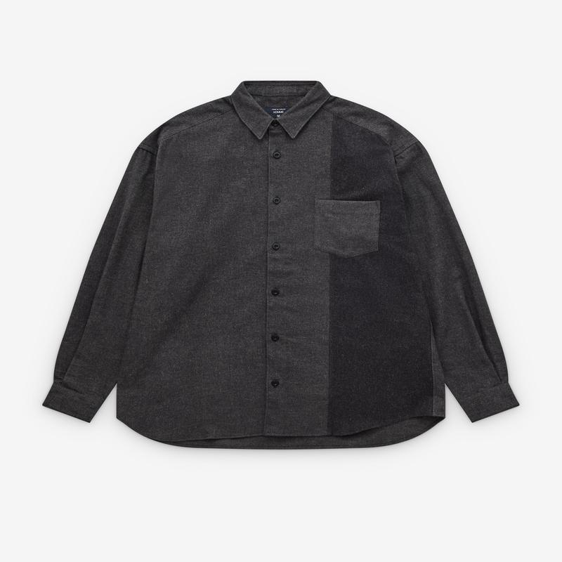 CDG Homme - Mens Brushed Cotton Shirt - (Grey)