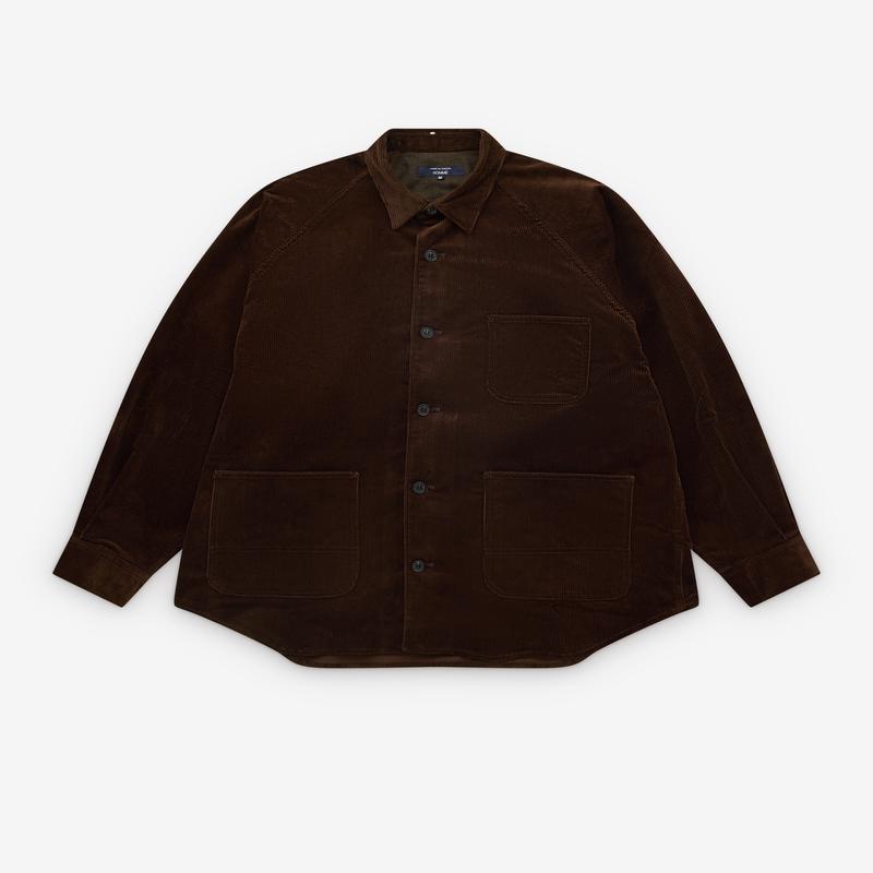 CDG Homme - Mens Needlecord Shirt - (Brown)