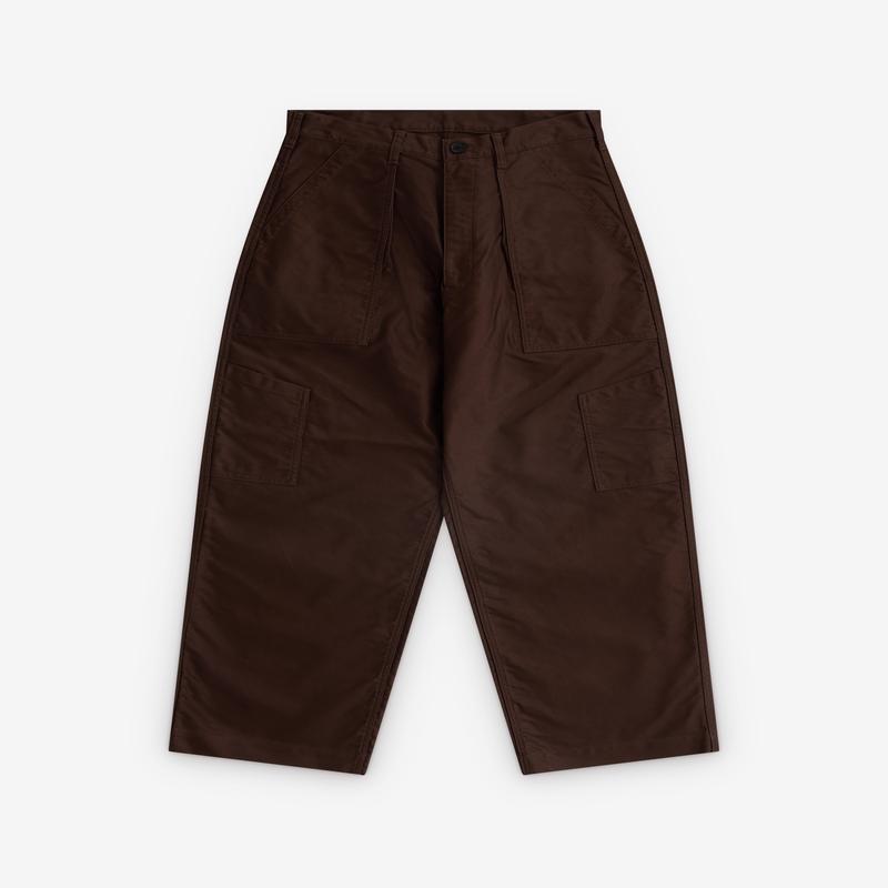 CDG Homme - Mens Patch Pocket Tapered Trousers - (Brown)