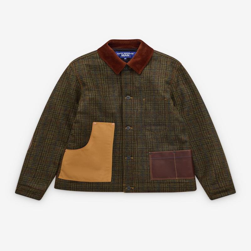 Junya Watanabe Man - Mens Check Jacket - (Khaki/Brown)