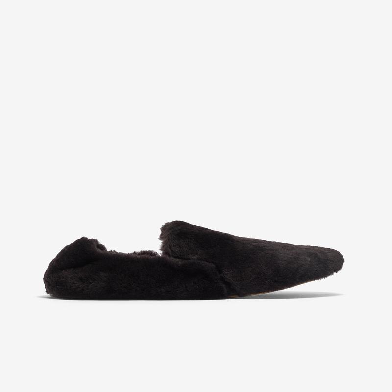 Le Monde Beryl - Women's Orlando Mocassin Shearling - (Chocolate)