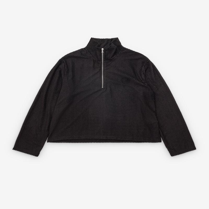 Our Legacy WORK SHOP - Sports Half Zip - (Black)