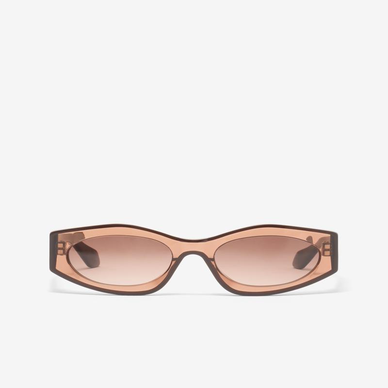 Alaa - Women's Cat Eye 93 Sunglasses - (Brown)