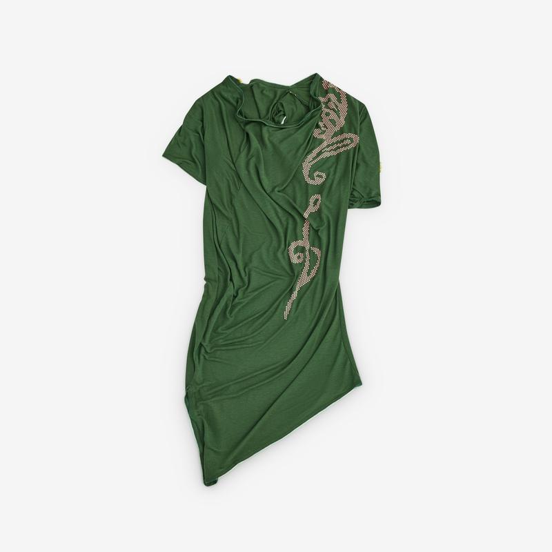 Kiko Kostadinov - Womens Ziggy Dress - (Juniper Green)