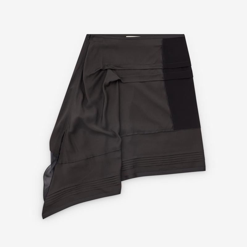Lemaire - Womens Skirt With Pleats - (Black)