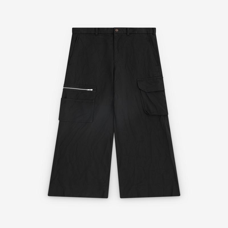 Black Comme des Garons - Cargo Trousers - (Black)