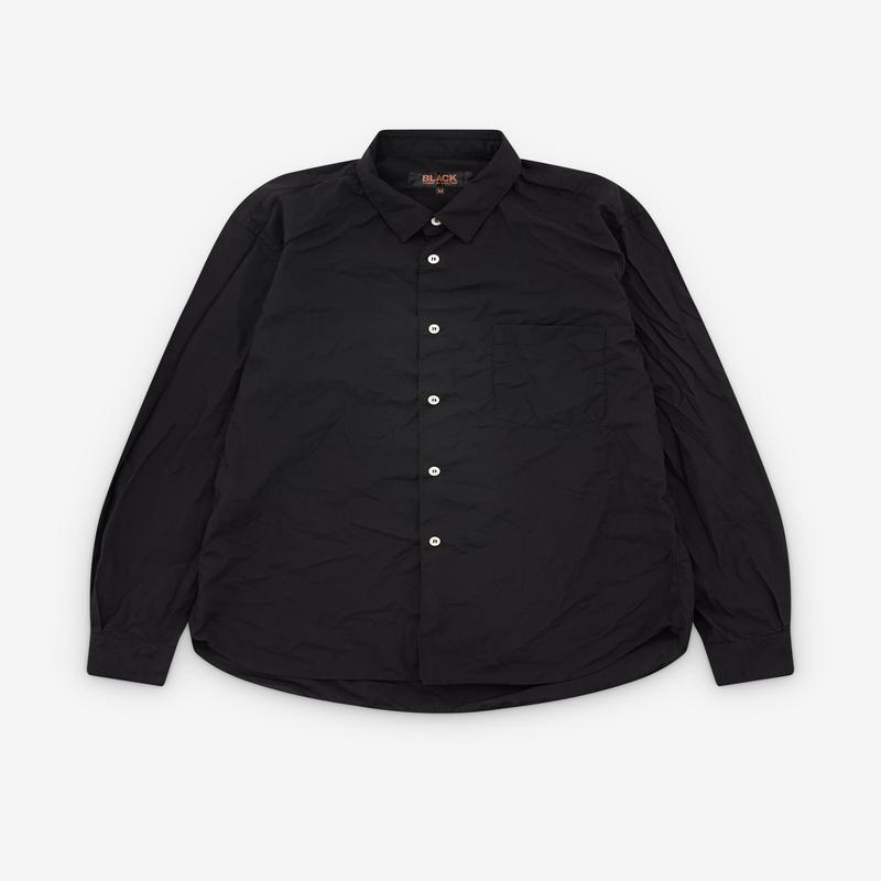 Black Comme des Garons - Creased Shirt - (Black)
