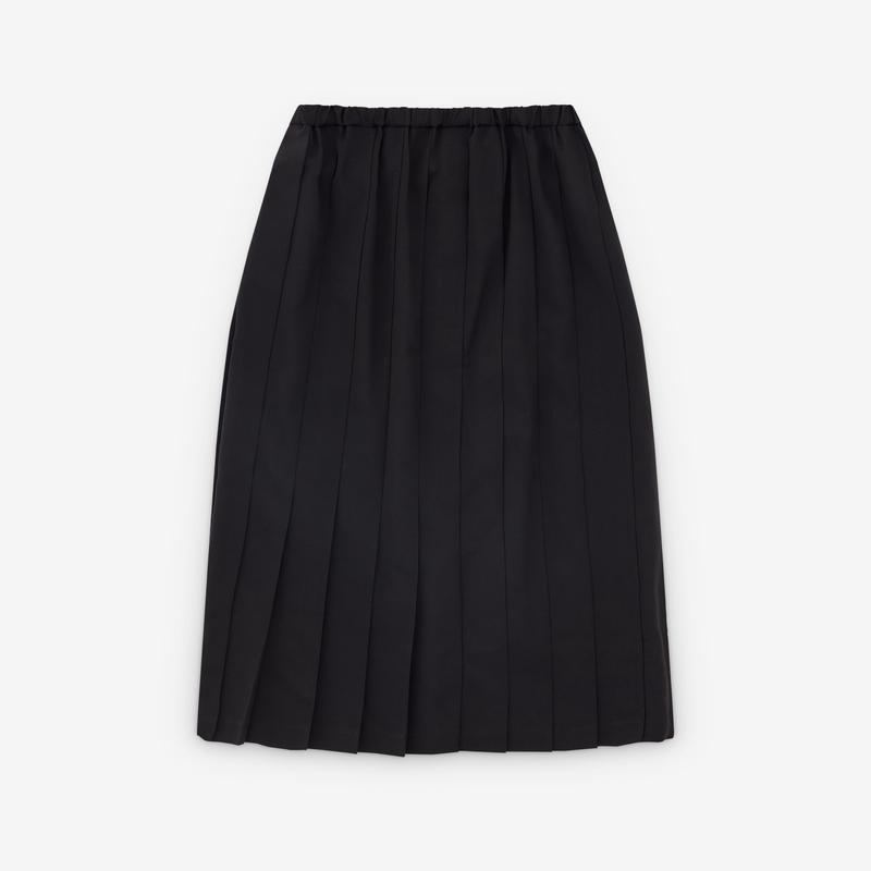 Junya Watanabe - Womens Pleated Skirt - (Black)