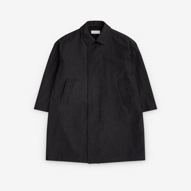 Lemaire - Men's Overcoat - (Black)