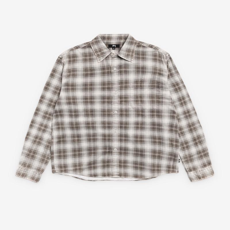 Stssy - Dax Printed Shirt - (Brown)