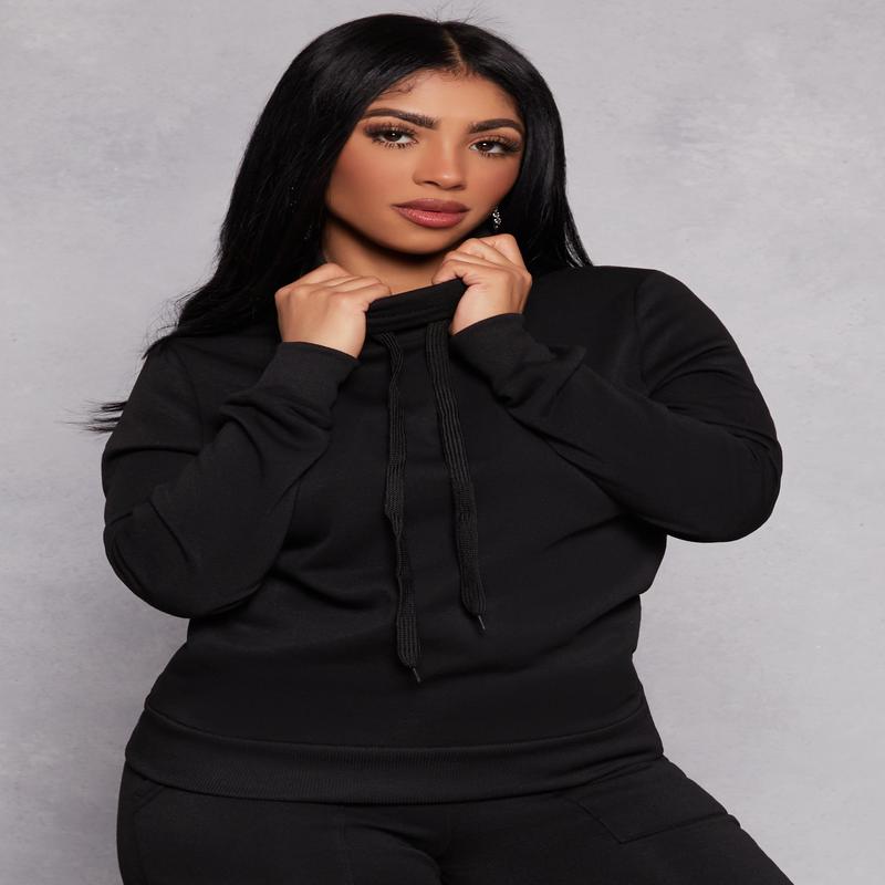 Funnel Neck Sweatshirt