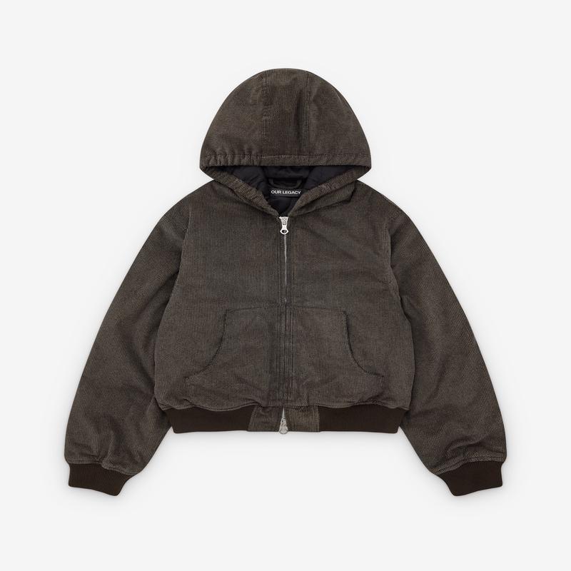 Our Legacy - Men's Bank Jacket - (Dark Brown Twill Cord)