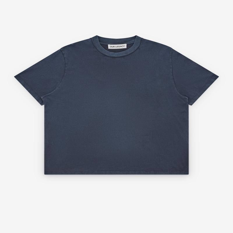Our Legacy - Men's Box T-Shirt - (Worn Blue)