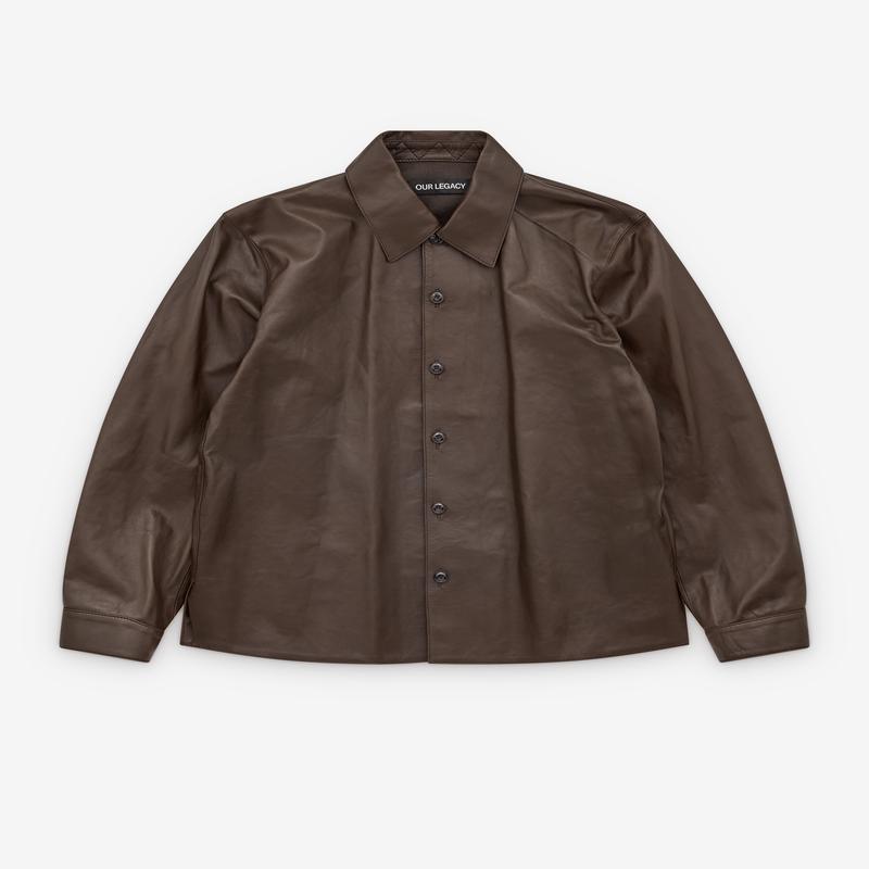 Our Legacy - Men's Welding Shirt - (Umber Brown)