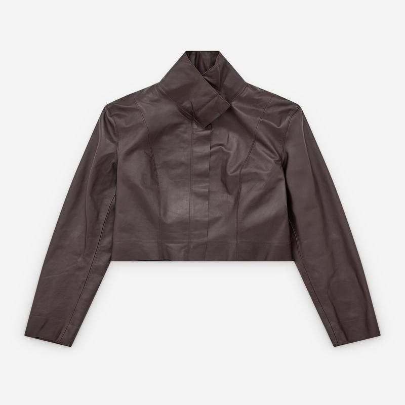 Our Legacy - Women's Concealed Jacket - (Umber Brown)