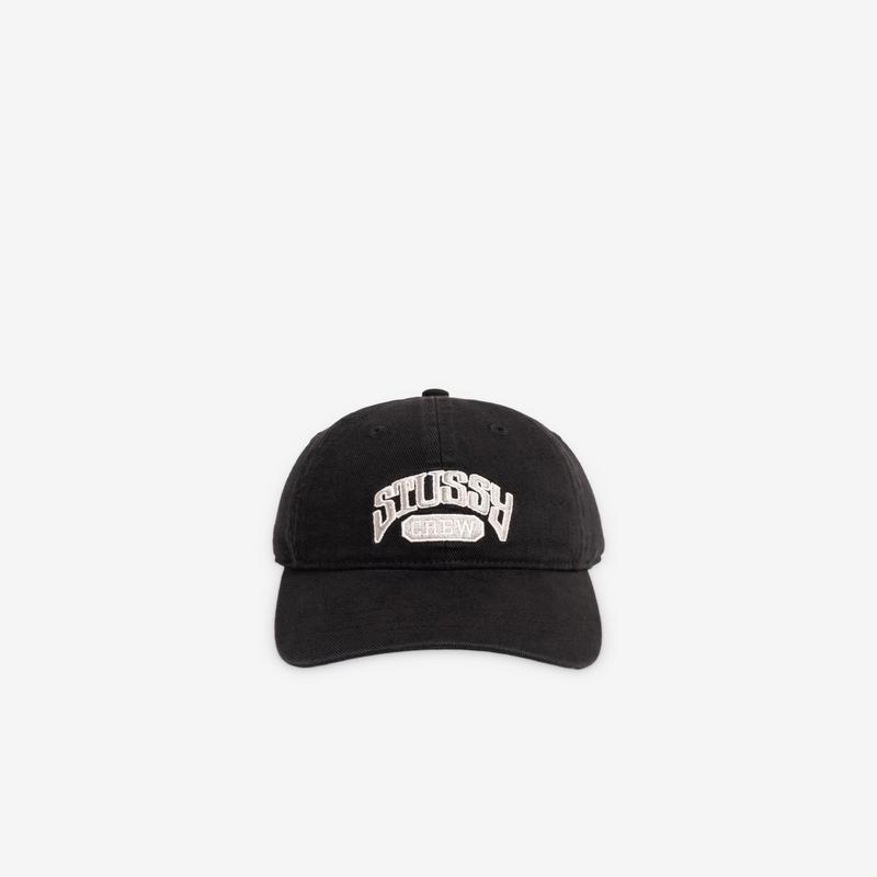 Stssy - Low Profile Crew Strapback - (Black)
