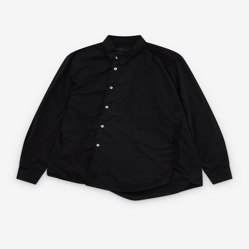 Black Comme des Garons - Asymmetric Shirt - (Black)