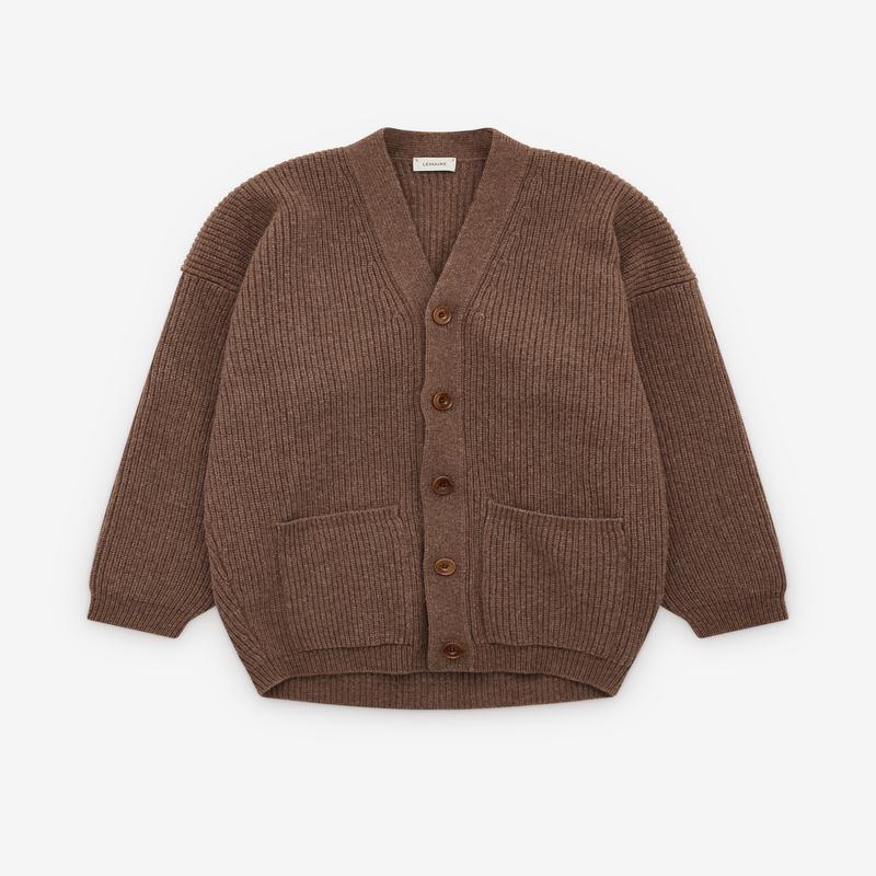 Lemaire - Womens Cardicoat - (Hazelnut Melange)