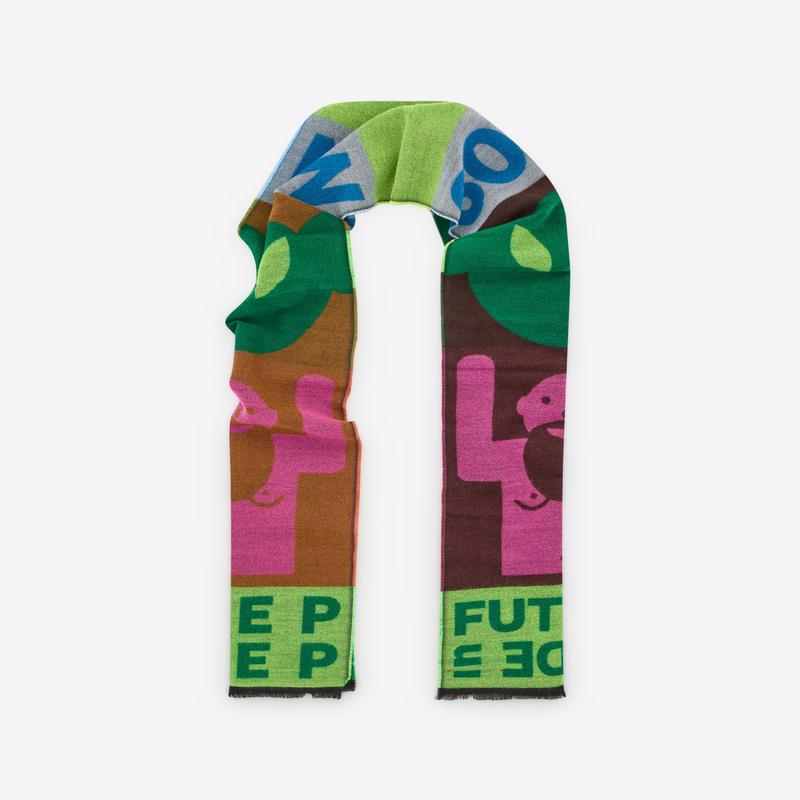 Walter Van Beirendonck - Mens Beep Beep Scarf Single - (Multi)