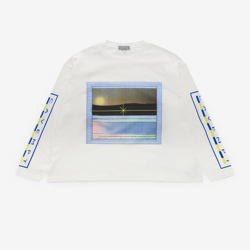 Cav Empt - Mens Sky 360 Long Sleeve T-Shirt - (White)