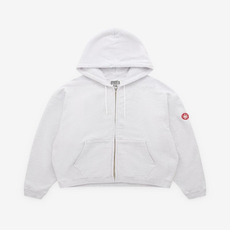 Cav Empt - Mens Solid Loose Zip Hoody - (Grey)