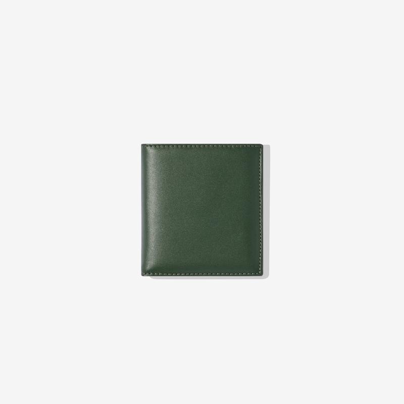 CDG Wallet - Classic Leather Bifold Wallet - (Bottle Green SA0641)